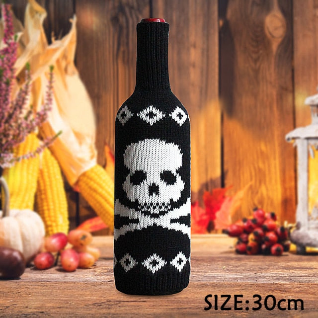 Spooky Wine bottle cover